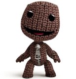 Brazier LittleBigPlanet Sackboy 80mm Figure, Hard Plastic with Moving Head, Arms and Legs.