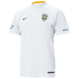 Nike Brazil Short Sleeve Training Top 06/07 (White)