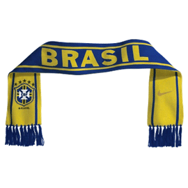 Brazil Nike Brazil World Football Scarf 06/07