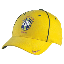 Brazil Nike Brazil World Football Swoosh Flex Cap 06/07