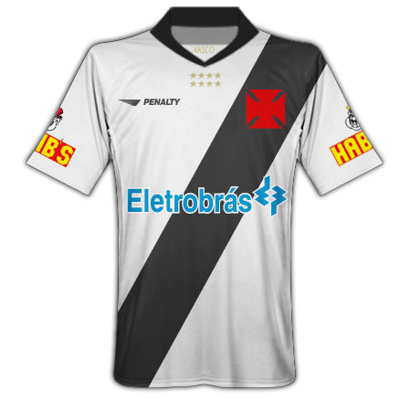 Brazilian teams Penalty 09-10 Vasco da Gama Home Shirt