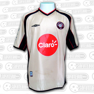 Brazilian teams Umbro Atletico PR away 2004