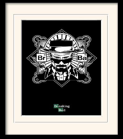 Breaking Bad Obey Heisenberg Framed Print 30 x