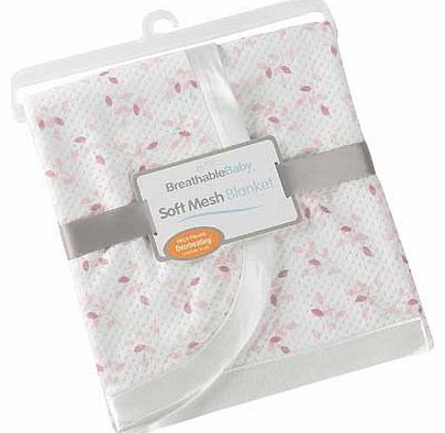 Breathable Baby Bedding Bundle - Pink Leaf
