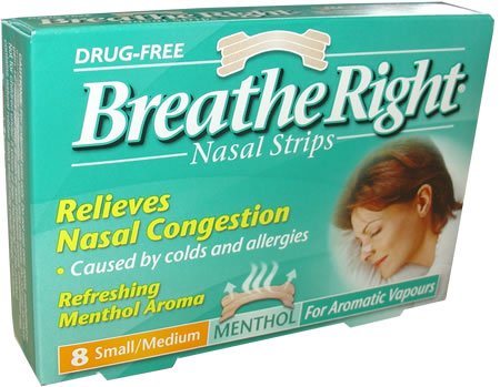 Nasal Strips Menthol - Small/Med 8