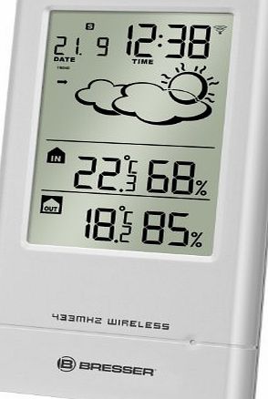 Bresser Weather Station 7004000 TempTrend, silver