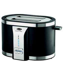 Breville Black and Steel 2 Slice Toaster