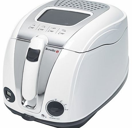 Breville Easy Clean Deep Fryer, White