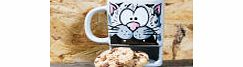 Brew Buddies Cat Mug - Multi BREW008