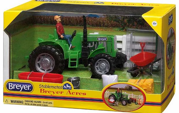 Breyer Acres Tractor Set