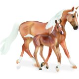 Breyer Palomino Morgan Horse and Foal