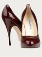 SHOES BURGUNDY 37.5 EU BRI-U-TANYA