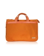 Pinifarina Soft - Orange Double Handle Briefcase