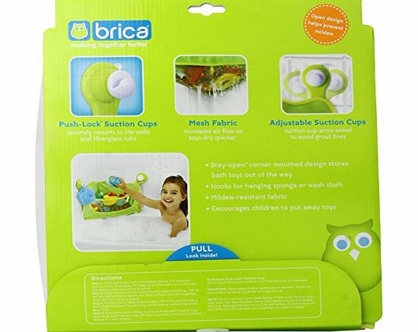 Brica  Corner Basket Bath Tidy