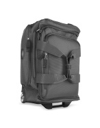 Bricand#39;s Graphite Black Handle Duffle Travel Bag w/wheels