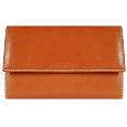 Bricand#39;s Life - Tobacco Leather Flap Wallet