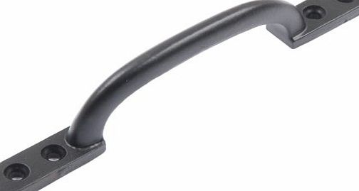 Bridewell Ironmongery Black Cast Iron Hot Bed Sash Cabinet Door Handles in 4`` amp; 6`` New (6``)