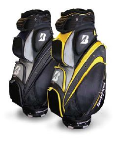 BRIDGESTONE CART TROLLEY GOLF BAG Black/Black