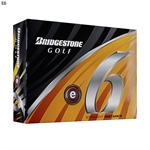 Bridgestone Golf Bridgestone E6 Golf Balls - Dozen BE6GBD