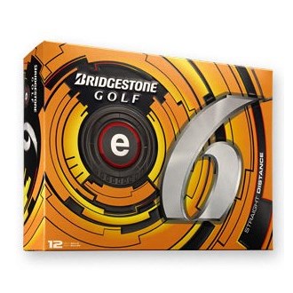 Bridgestone E6 White Golf Balls (12 Balls)