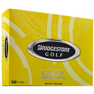 Lady Precept Yellow Golf Balls (12
