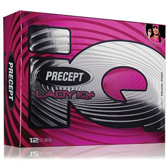 Bridgestone Precept Lady IQ  Pearl Pink Golf Balls (12 Pack)