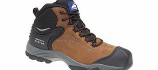 Briggs PROFORCE METFREE SAFETY BOOT SIZE 11 BRN