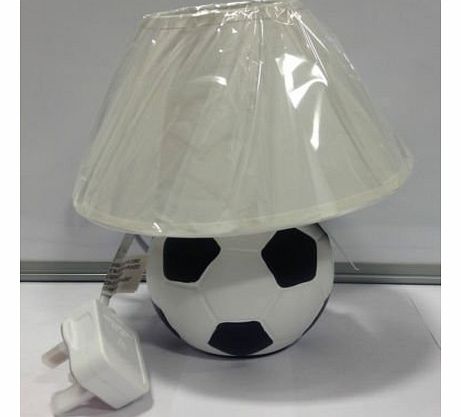 Bright Ideas Childrens Football Shaped Lamp - Round Table Lamp Kids Room