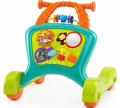 Sit-to-Stride Action Baby Walker