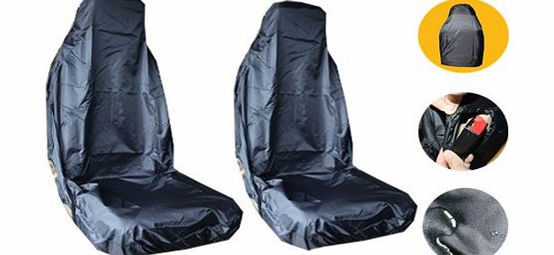 Brightent UNIVERSAL CAR SEAT COVER COVERS 2 PCS Water proof front sleeve protector HST4B