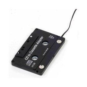 Brilliant Buy Car Cassette Adapter Black