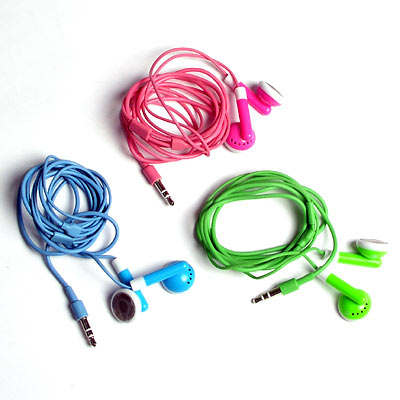 Compare Store Prices Ipods on Brilliant Buy Ipod Earphones  Black Green Pink Colours Jpg