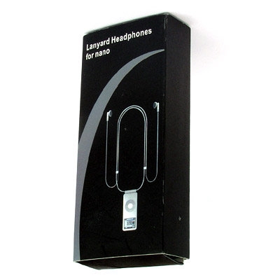 Brilliant Buy iPod Nano lanyard headphones