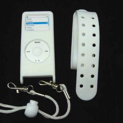 iPod nano silicon case with armband