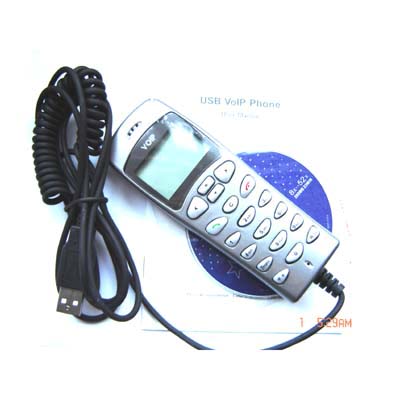 Brilliant Buy USB Skype Phone with LCD