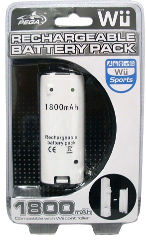 Brilliant Buy Wii Rechargeable Battery Pack 1800mAH
