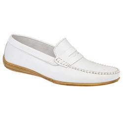 Male PAT1110 Leather Upper Leather Lining in White