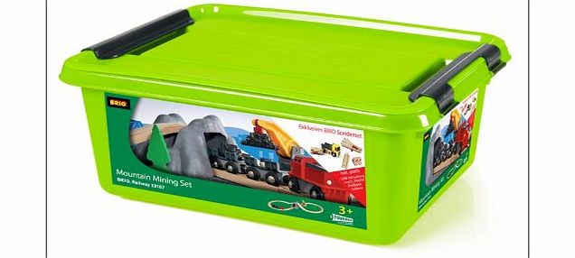 Brio 33167 Coal mine with battery train