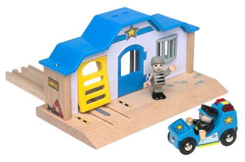 Brio 33590 Wooden Railway System: Police Station