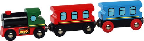 33648 Wooden Railway System: Wooden Passenger Train