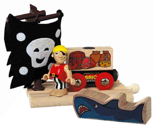 Brio 33904 Wooden Railway System: Pirate Raft Track