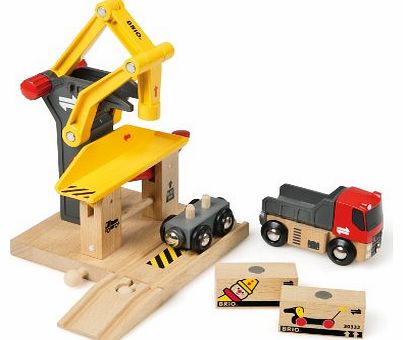 Brio  BRI-33280 Rail Freight Goods Station