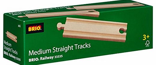 Brio  BRI-33335 Rail Medium Straight Tracks