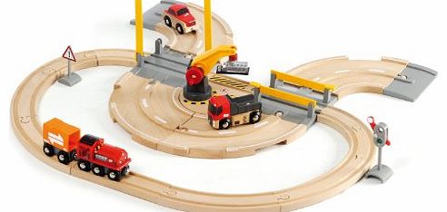 Brio  Rail and Road Crane Set (33208)