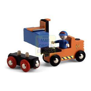 Fork Lift and Wagon
