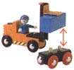 Fork Lift with Wagon