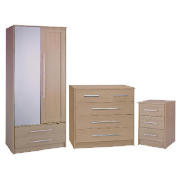 Brisbane Maple bedroom furniture bundle