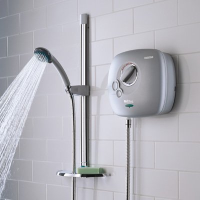 Hydropower Thermostatic Power Shower White