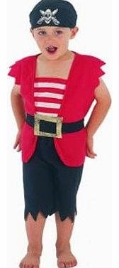 Bristol Novelties Pirate Boy Toddler Costume