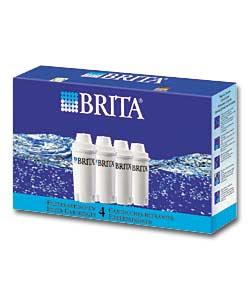 Brita Classic 4 Pack Replacement Water Filter Cartridges